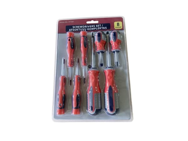 Nenurodyta_Z Screwdrivers Set, 8 Pcs
