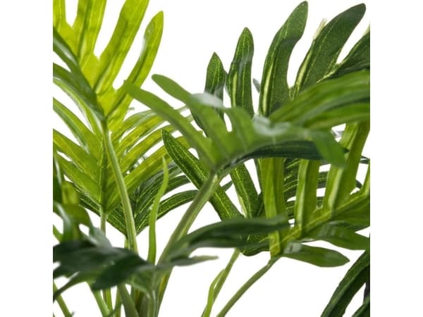 Atmosphera Vit konstgjord palm i kruka 29 cm