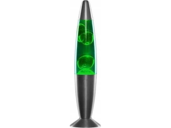 InnovaGoods bordslampa l magma dekorativ stående lava grön