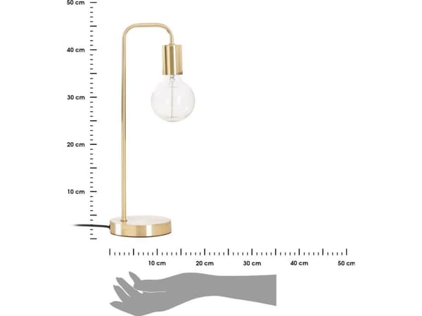 Atmosphera bordslampa ja guld (148168A)