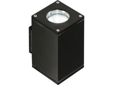 Azzardo vegglampe Opp-bunn fasade vegglampe svart AZzardo LIVIO 2 AZ0776
