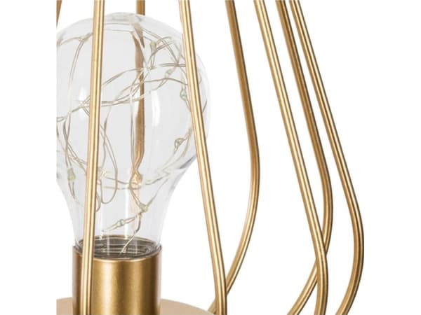 Atmosphera bordslampa LED-trådslampa med glödlampa 17 cm