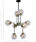 Pikkukuva 3 / 4: Lampa wisząca Italux Odelia V1009-8 Lampa wisząca Italux Odelia V1009-8