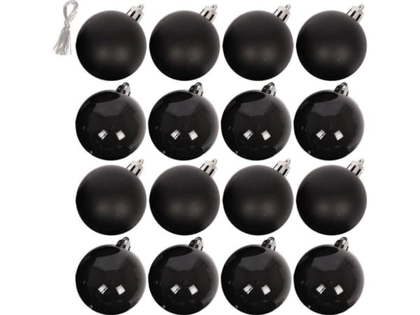 Vilde joulukuusen pallot särkymätön joulukuusen pallot joulun lajitelma setti 16 kpl 5 cm 5 cm