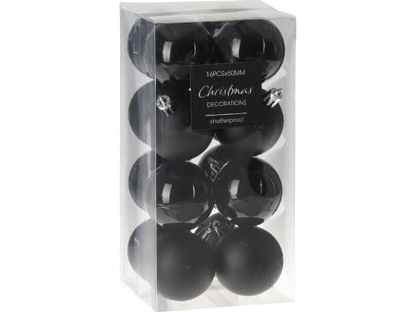 Vilde joulukuusen pallot särkymätön joulukuusen pallot joulun lajitelma setti 16 kpl 5 cm 5 cm