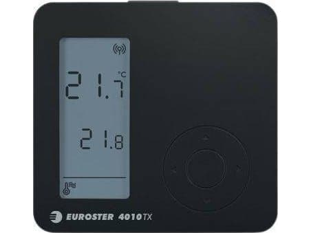 Euroster E4010B temperaturregulator trådbunden 4010 svart