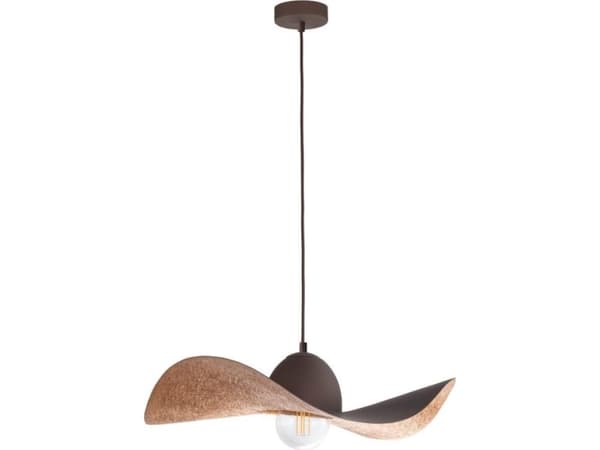Sigma Bedroom taklampa KAPELLO metallhatt brun