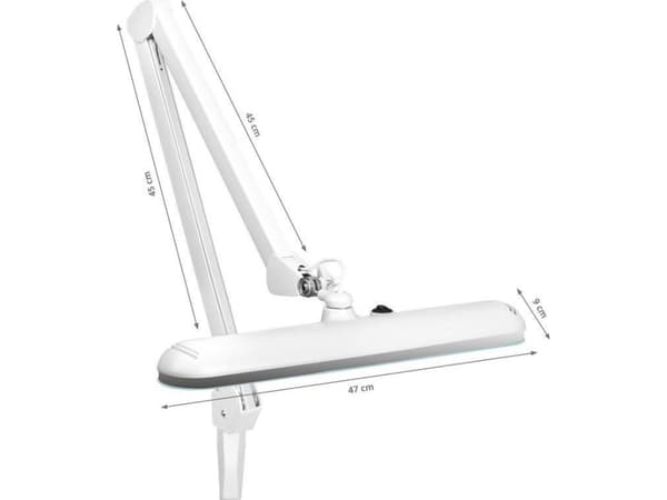 Activeshop skrivebordslampe hvit (123739)