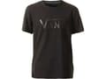 Miniatyrbilde 1 av 2: Vans Ap M Flying VS Tee T-skjorte for menn, svart, størrelse XS (VN0004YIBLK)