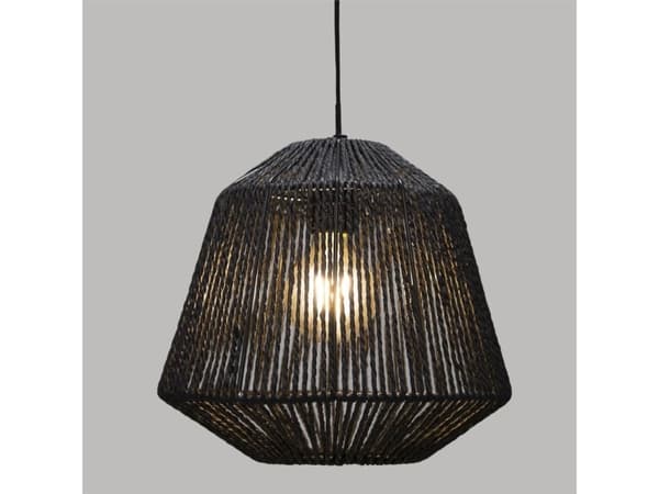 Atmosphera hengelampe Sort hengelampe Jily Black 29 cm