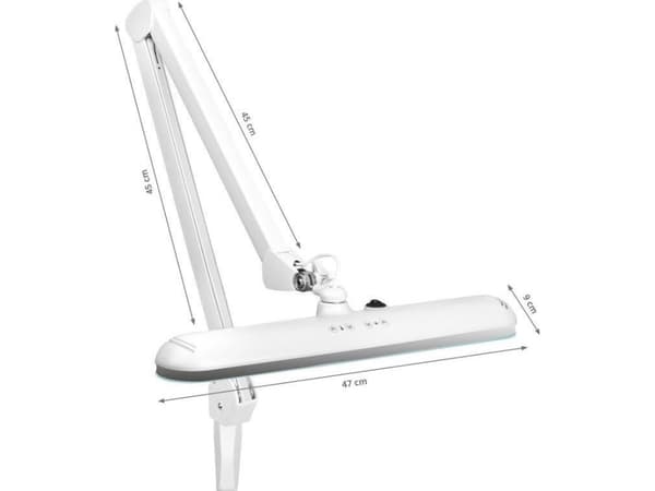 Activeshop skrivebordslampe hvit (123741)