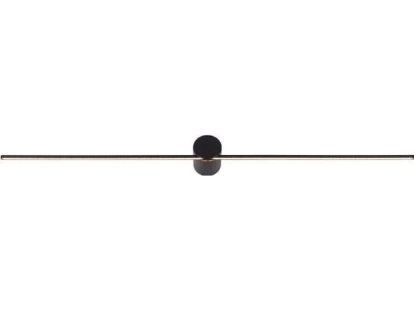Nowodvorski vegglampe over bildet PIN 8128 vegglampe 10W 4000K svart stripe