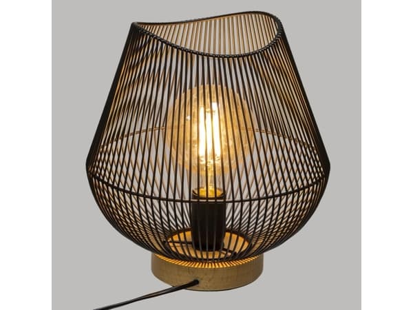 Atmosphera bordlampe Jena wire nattbordslampe 28 cm
