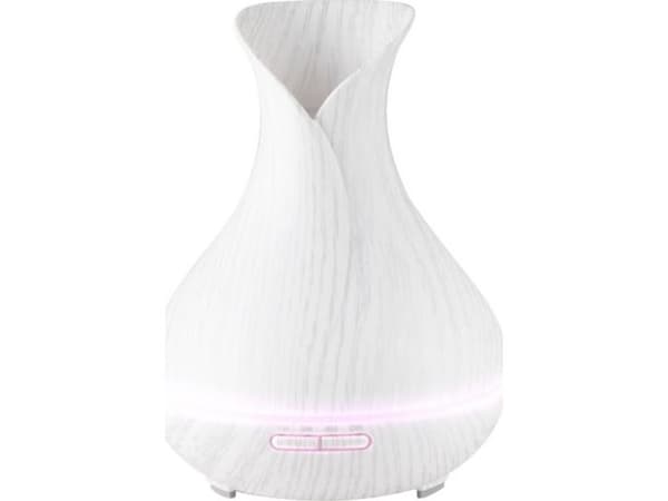 Activeshop aroma diffuser AROMA DIFFUSER LUFTFUKTER SPA 15 HVIT TRE 400ML + TIMER