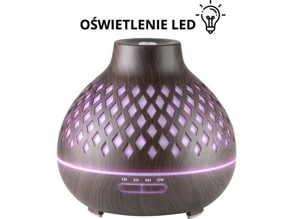 Activeshop AROMA tuoksudiffuusori SPA 10 DARK WOOD AIR HYDRIFZER 400ML + AJASTIN