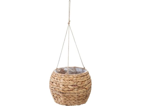 Atmosphera Beige sett med Aya Natural hengende blomsterstativer