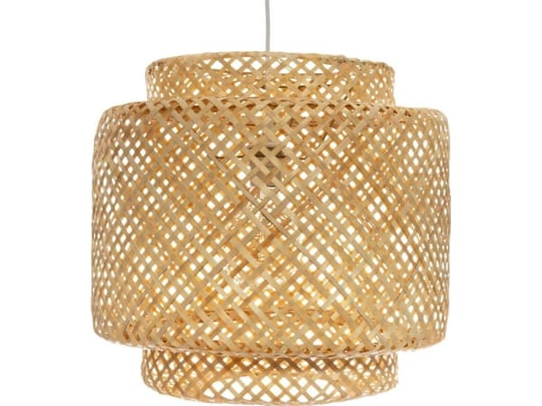 Atmosphera hengelampe Liby bambus hengelampe 40 cm Bamboo