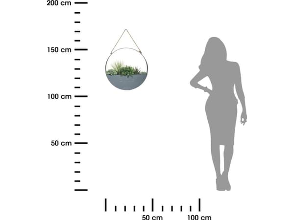 Atmosphera Hengende potteplante 44 cm