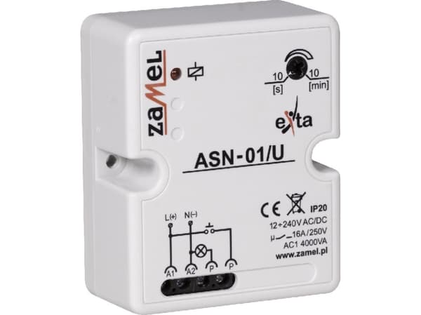 Zamel Trappetidtaker 12-240V AC/DC ASN-01/U (EXT10000011)
