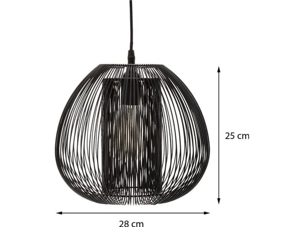 Lampa wisząca Atmosphera Lampa wisząca Noda 28 cm Lampa wisząca Noda 28 cm