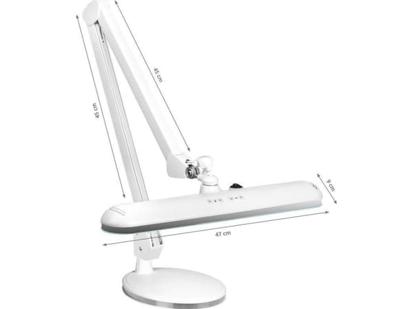 Activeshop skrivebordslampe hvit (123744)
