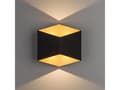 Miniatyrbild 4 av 4: Vägglampa Nowodvorski Vägglampa loft TRIANGLES LED 8142 Nowodvorski metall geometrisk LED-armatur 10W 3000K fasad IP54 svart