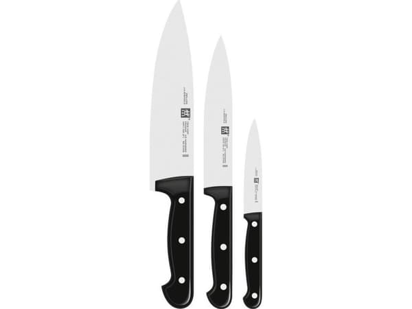 Set of 3 Zwilling Twin Chef knives
