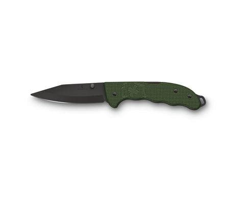 Victorinox Evoke BSH Alox, Lukittuvateräinen veitsi, Metsästyspuukko, Clip point -terä, Vihreä, 13,6 cm, 18 mm