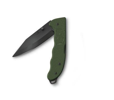 Victorinox Evoke BSH Alox, Lukittuvateräinen veitsi, Metsästyspuukko, Clip point -terä, Vihreä, 13,6 cm, 18 mm