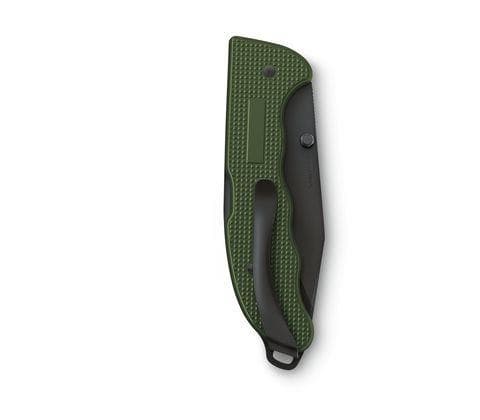 Victorinox Evoke BSH Alox, Lukittuvateräinen veitsi, Metsästyspuukko, Clip point -terä, Vihreä, 13,6 cm, 18 mm