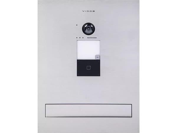 VIDOS VIDOS ONE S2401-SKM postkasse med innebygd videointercom