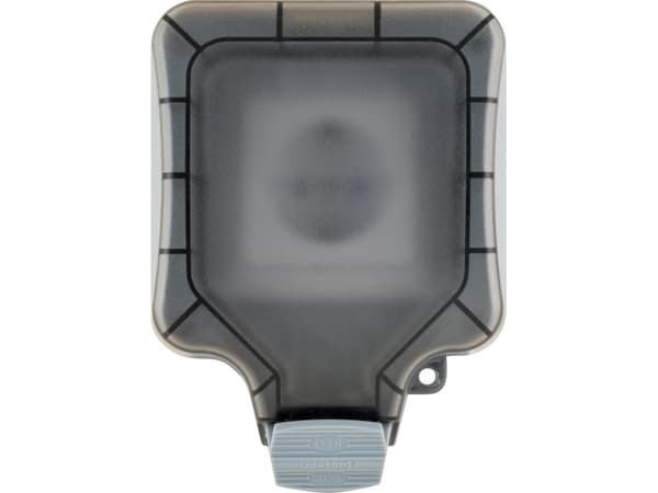 Schwaiger SOAD0100, harmaa, IP66, 230 V, 16 A, 50 Hz, 3680 W Harmaa