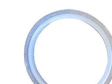 Læbepakning silikone Ø37 mm - Læbepakning silikone Ø37 mm til bundventil