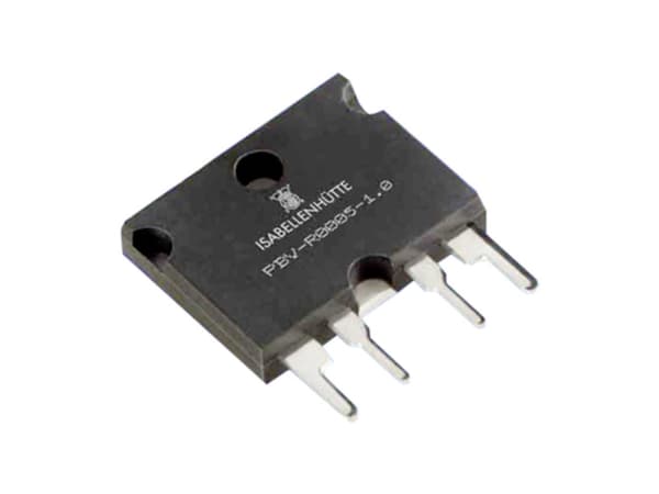 Isabellenhütte PBV-R100-F1-1.0 PBV-R100-F1-1.0 Metallmotstånd 100 m THT 10 W 1 % 1 st