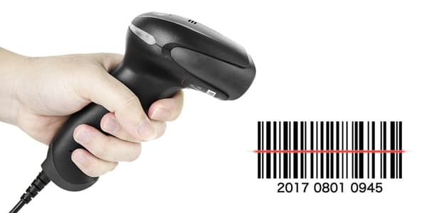 Viivakoodilukija USB 1D