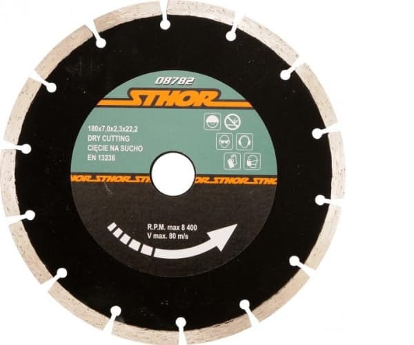 Sthor Segmentert diamantskive 125 mm (08781)