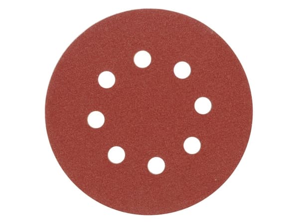 Vorel Slipskiva P-60 125mm 8 hål 5st (08576)