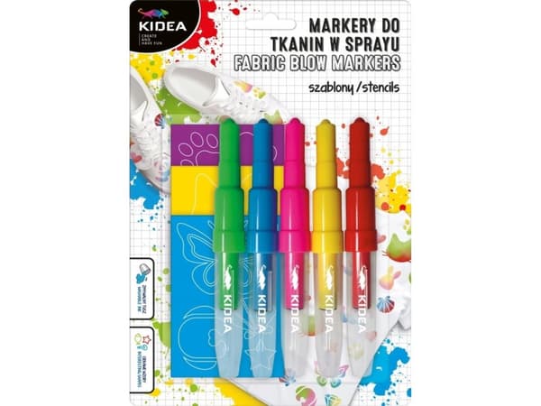 Derform DMUCHER MARKER kankaille ja jalkineille 5COL SZABL DER