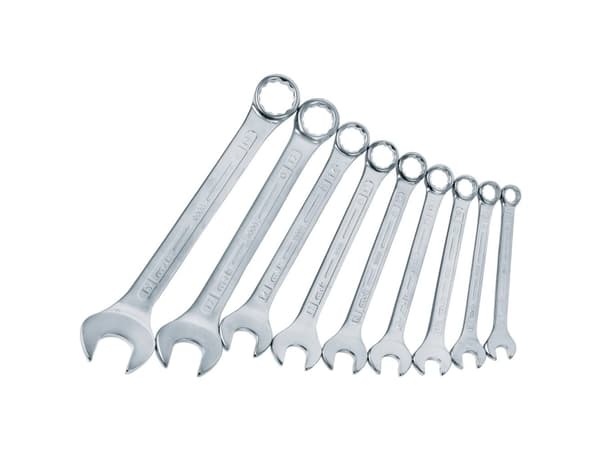 MOB 9000009001 Skiftnyckelsats 9 delar 8 - 19 mm