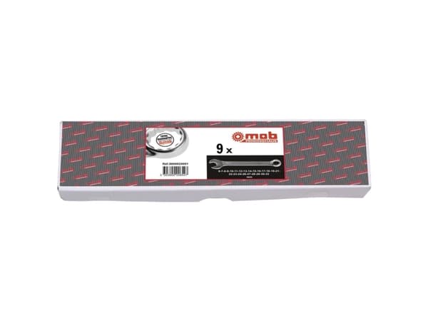 MOB 9000016001 Skiftnyckelsats 16 delar 8 - 24 mm