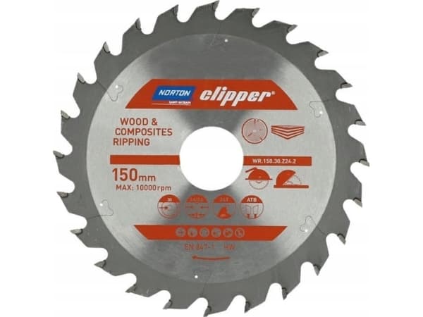 NORTON NORTON TARGET TOOLS 150mm x 30mm x 24z PUU JA KOMPOSITES ATB (3.6 / 2.6)