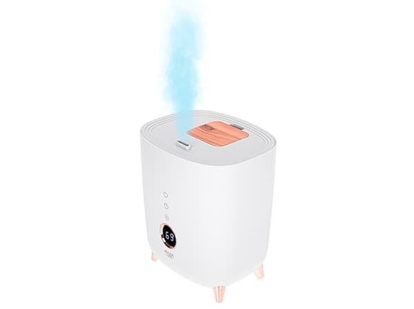 Adler AD 7972 Ilmankostutin 23 W Vesisäiliön tilavuus 4 L Sopii enintään 35 m2:n huoneisiin Ultraäänikostutin Kostutusteho 150-300 ml/h Valkoinen