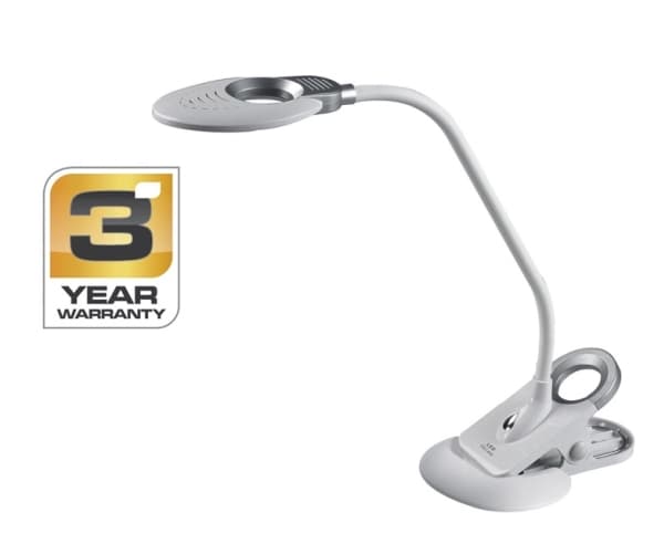 Standart Table Led Lamp Clipy Bl1128 Silver