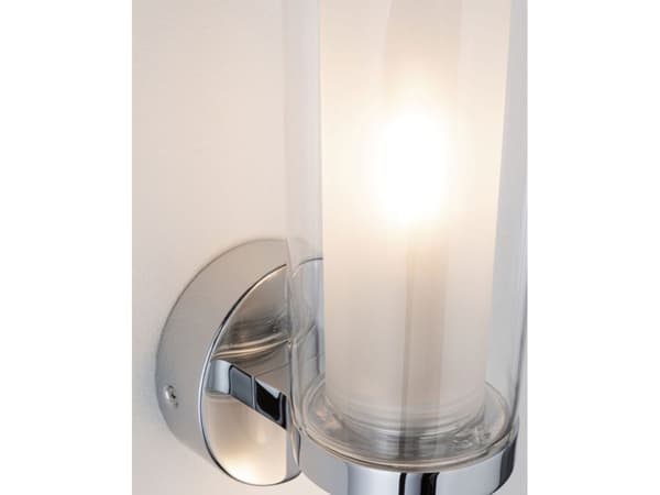 Paulmann Luena, Krom, Glas, Metall, IP44, I, 1 lampor, LED