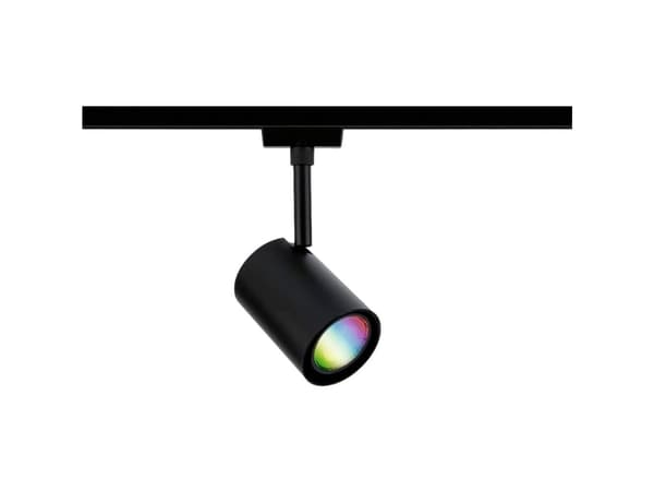 Paulmann Luxe LED-skinnespot URail GU10 4.8 W LED (RGB) Sort (mat)
