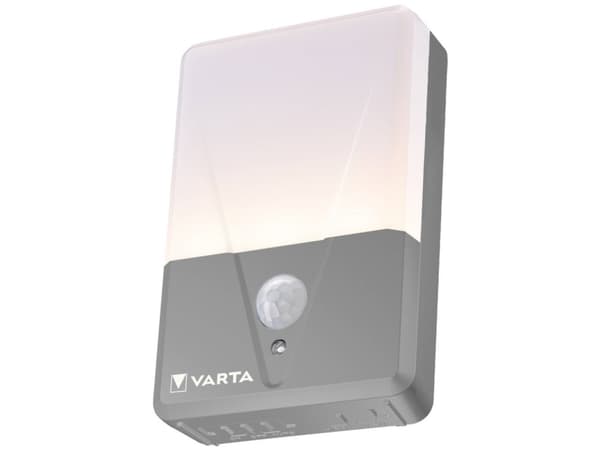 Varta Outdoor - Motion sensor light - LED - varmt hvitt lys