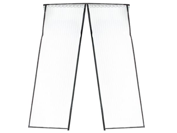 Myggnät, magnetdörr, 85x210cm, SVART
