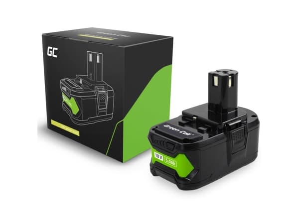 Green Cell PTRY18V5, Svart, Litium-Ion (Li-Ion), 5 Ah, 90 wh, 18 V, 81 mm