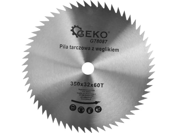 Geko trä cirkulär 350x32x60T (G78087)