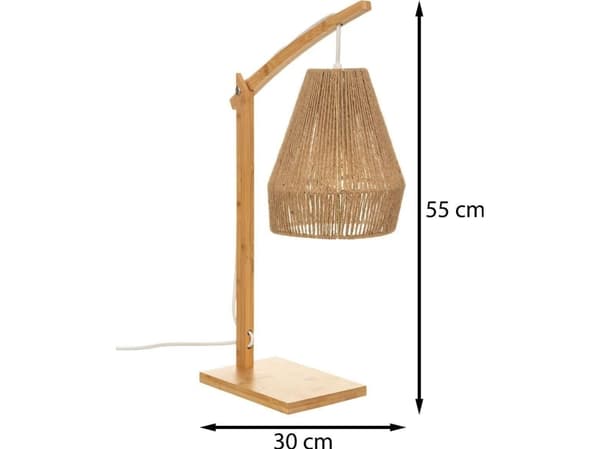 Atmosphera bordslampa Nattlampa e27 Skrivbordslampa Dekorativ lampa 40W lampskärm